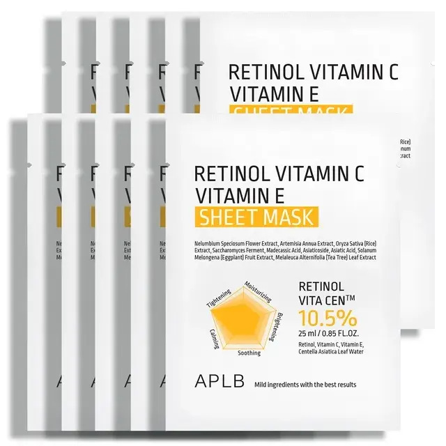 Mascarilla Retinol /Vitaminas C y E de APLB